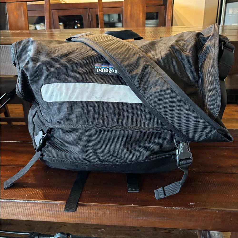 Patagonia Black Messenger Bag